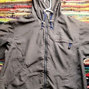 champion grey windbreaker !